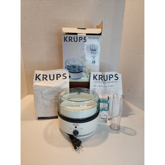 Krups Kitchen Krups Egg Express F23 Cooker Boiler Poacher 7 Eggs